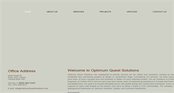 Desktop Screenshot of optimumquestsolutions.com