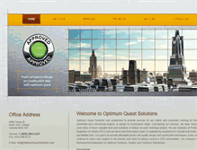 Tablet Screenshot of optimumquestsolutions.com